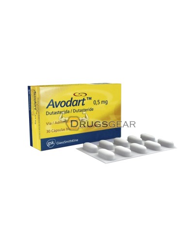 Avodart (Dutasteride) 30 caps 0.5 mg per caps