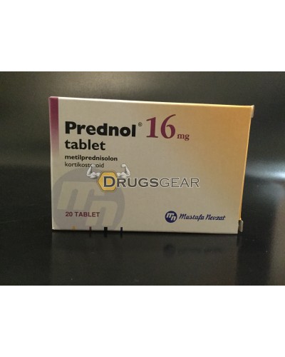 Prednol (Methylprednisolone) 20 tabs 16mg per tab