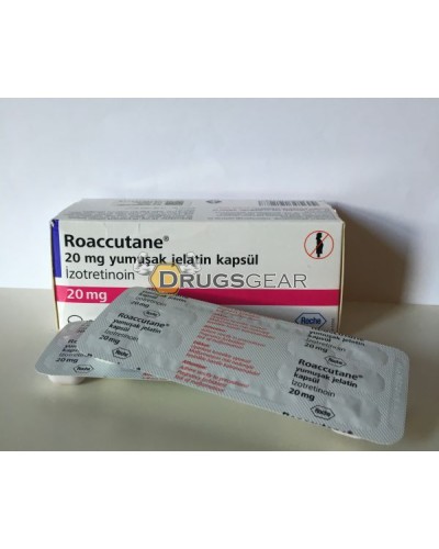 Roaccutane (Isotretinoin) 30 caps 20 mg per caps