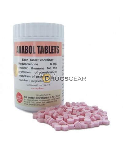 Anabol Dispensary (Dbol) 1000 tabs 5mg per tab