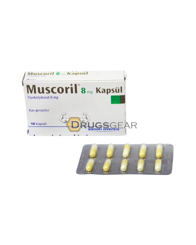 Muscoril (Thiocolchicoside) 10 caps 8mg per caps