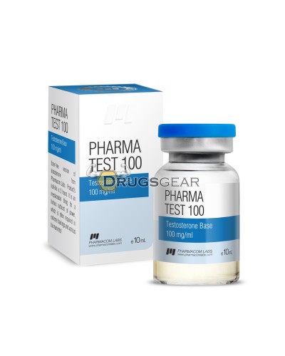 Pharma Test 100 (Testosterone water base) 1 vial 10ml 100 mg per ml