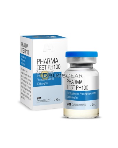 Pharmatest PH 100 (Testosterone) 1 vial 10ml 100mg per ml