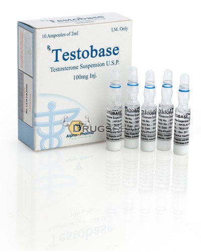 Testobase (Testosterone Water Suspension) 10 amps 100 mg per amp