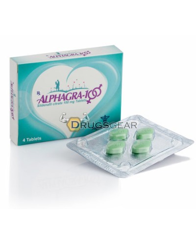 Alphagra (Viagra) 4 tabs 100 mg per tab