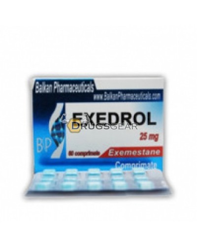 Exedrol (Aromasin) 20 tabs per blister 25mg per tab