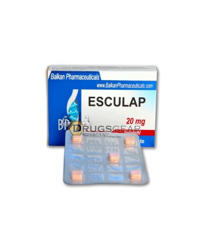 Esculap (Cialis) 1 blister, 5 tabs 20 mg per tab