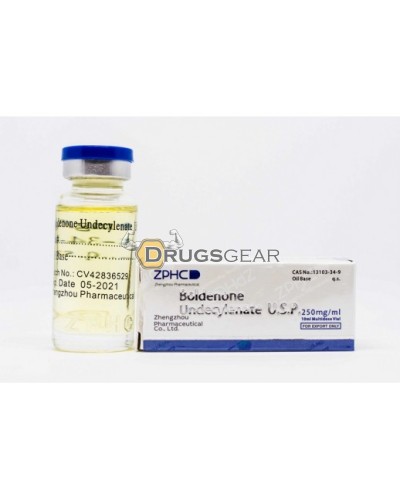 ZPHC Boldenone Undecylenate (Equipoise) 1 vial 10ml 250mg per ml